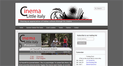 Desktop Screenshot of cinemalittleitaly.com